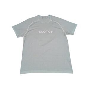 Lululemon x Peloton Metal Vent Tech Striped Tee Shirt Mens Large Activewear Gym